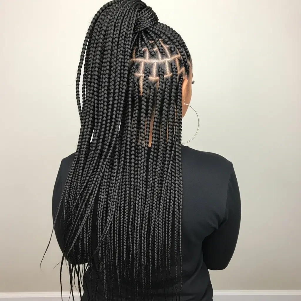 6. Jumbo Braids  Big, Bold, and Full of Personality