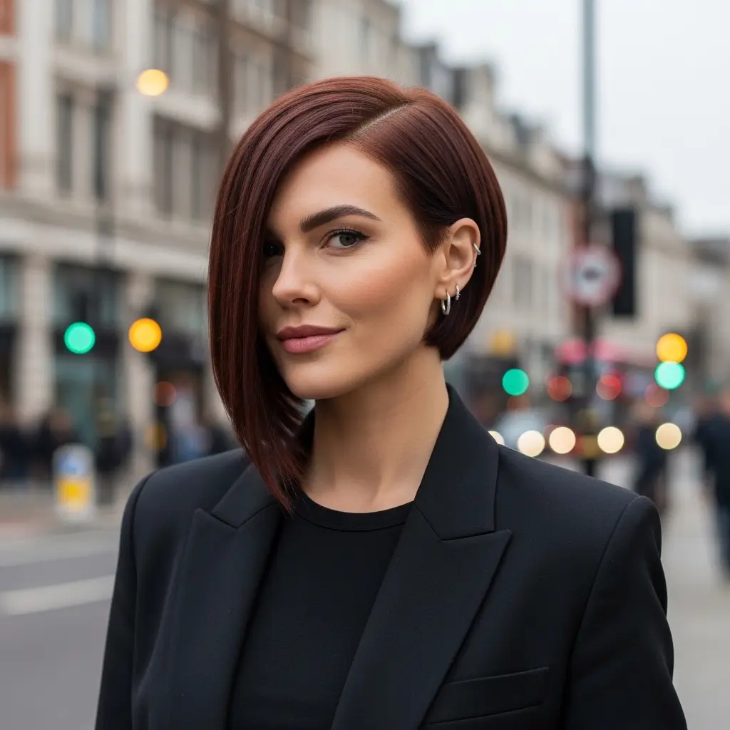 7. Asymmetrical Bob An Angular Cut That Adds Instant Drama