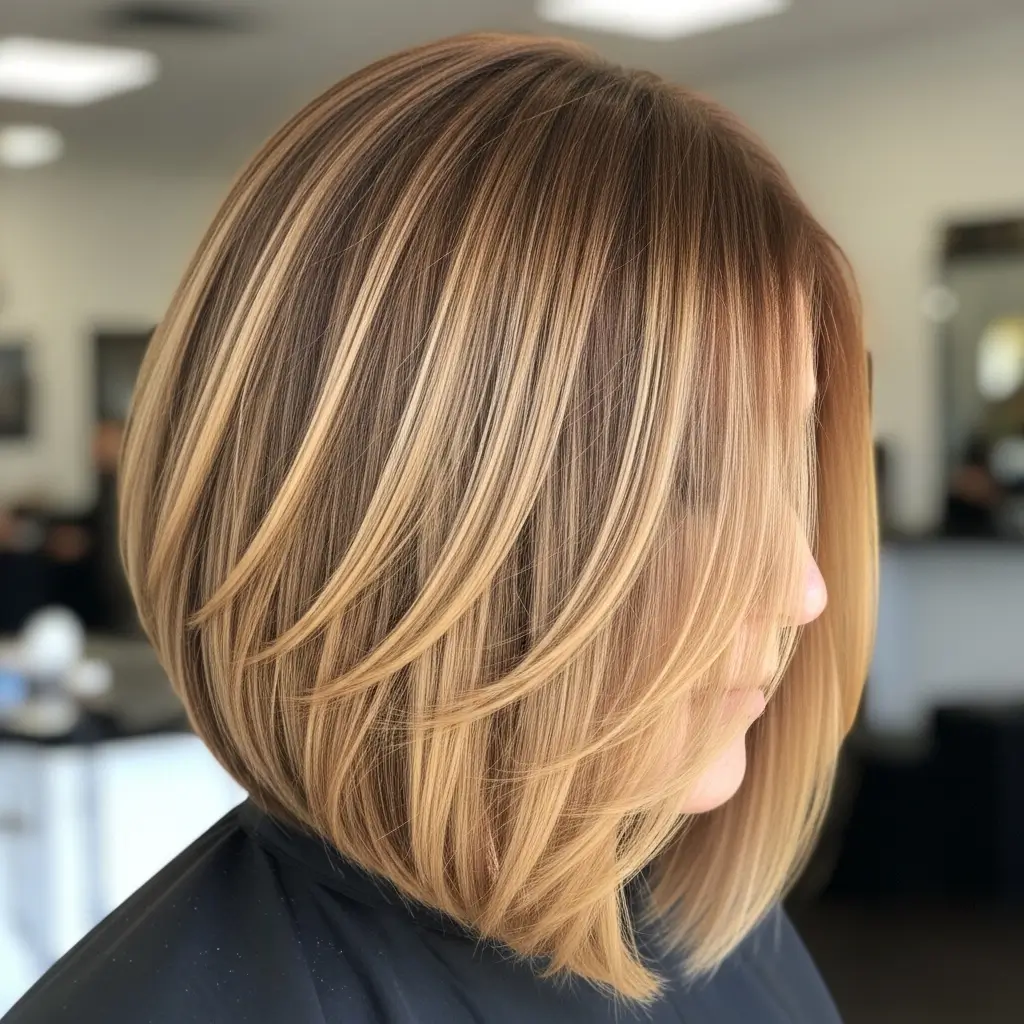 7. Balayage Medium Bob Stunning Color That Transforms Every Layer