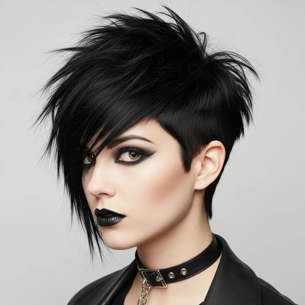 7. Emo Pixie Cut