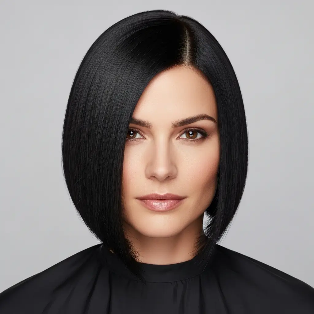 7. The Sleek Straight Bob