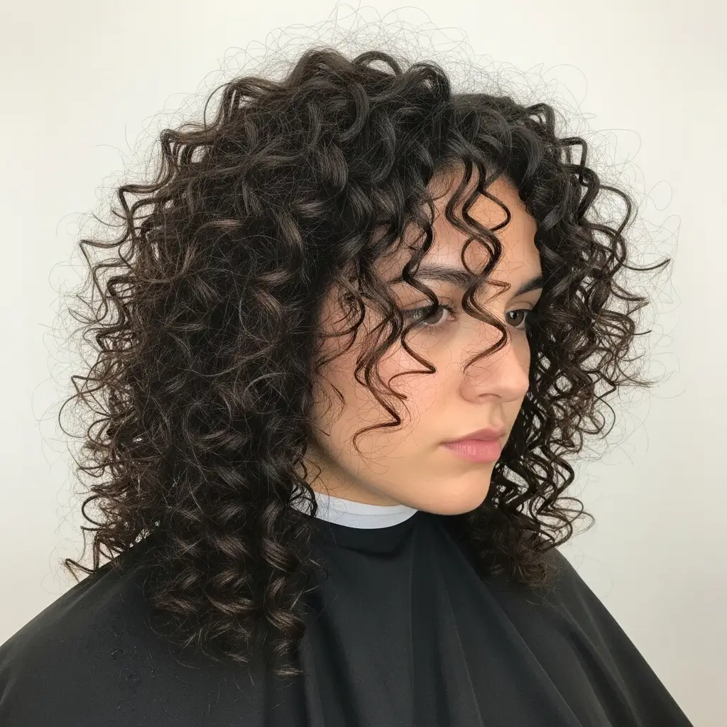 8. Butterfly Haircut on Curly Hair  Celebrating Natural Texture Magnificently