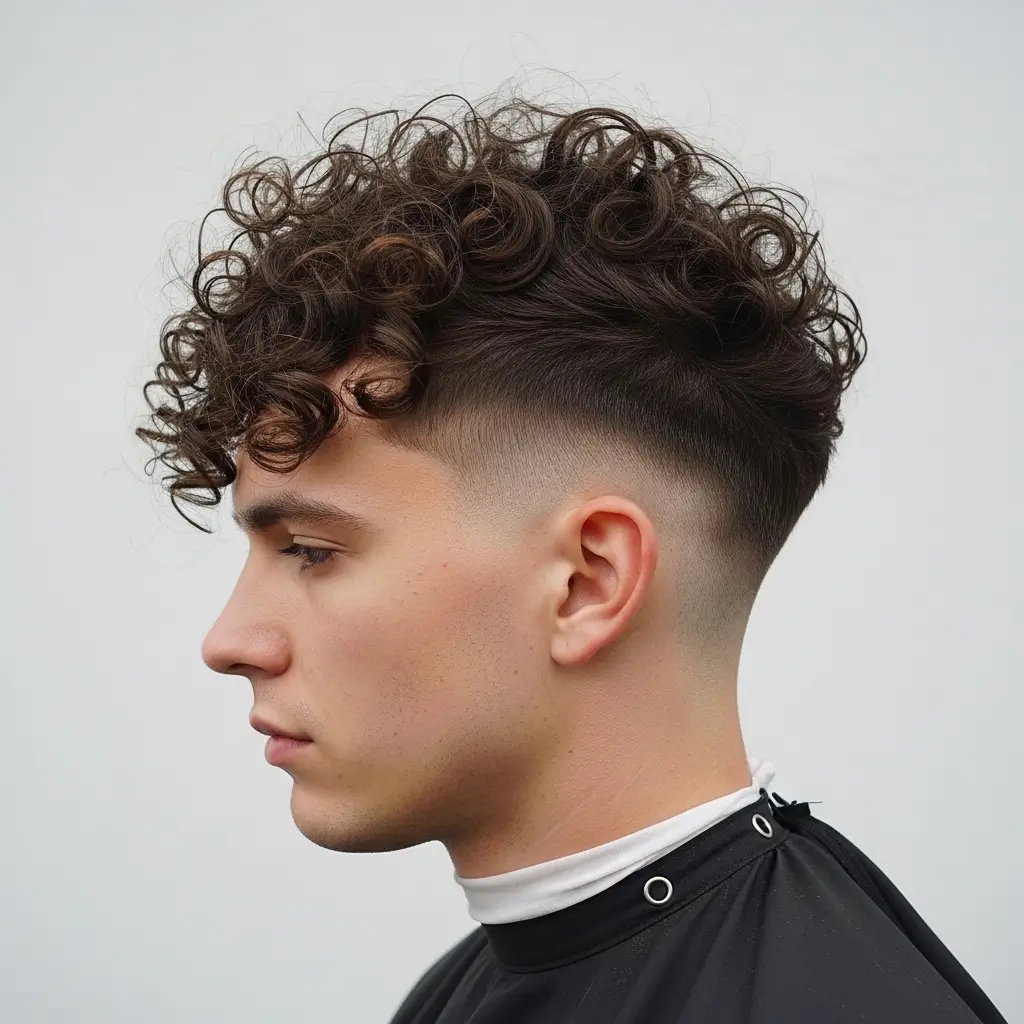 8. Curly Undercut Bold, Edgy and Strikingly Modern in 2026