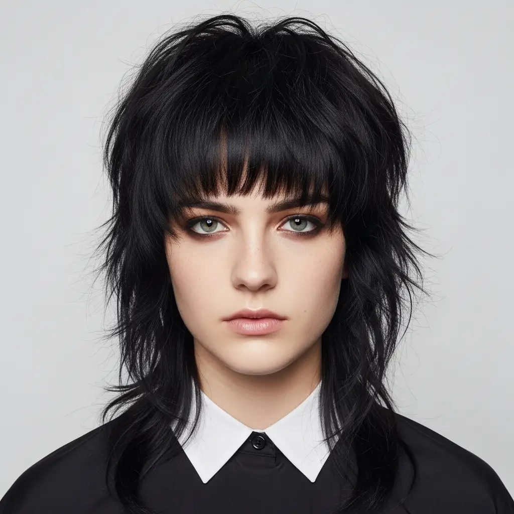 8. Emo Shag Haircut