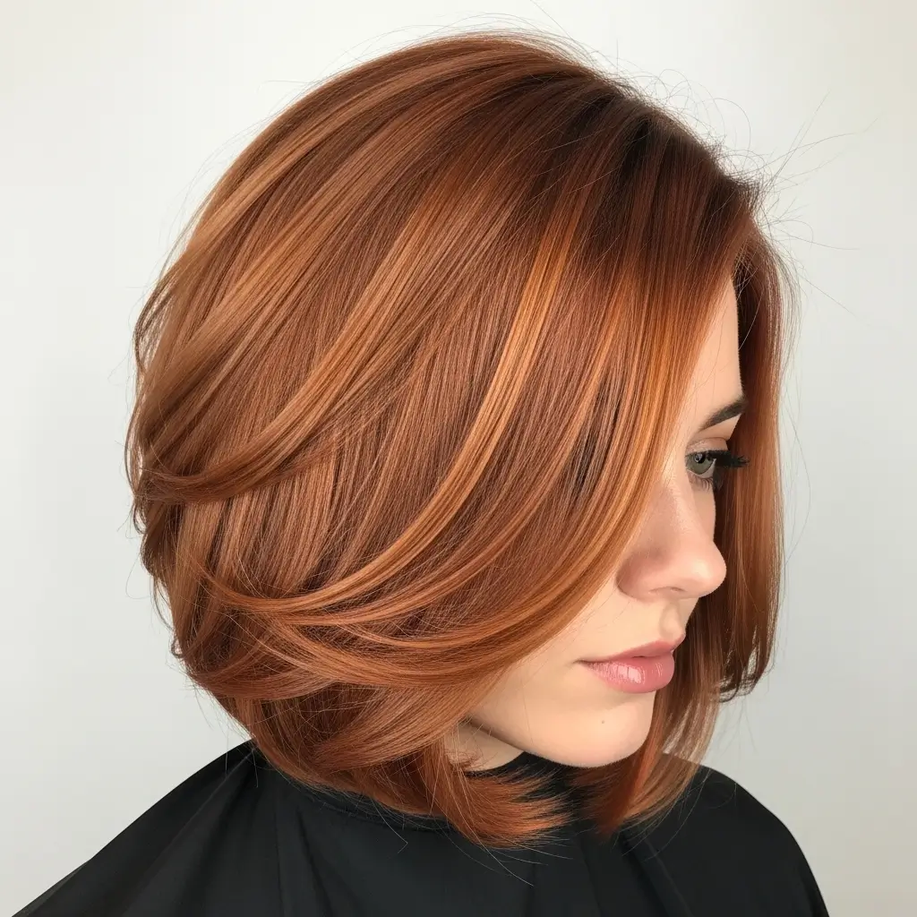Copper Medium Bob The Bold Color Trend That Is Owning 2026