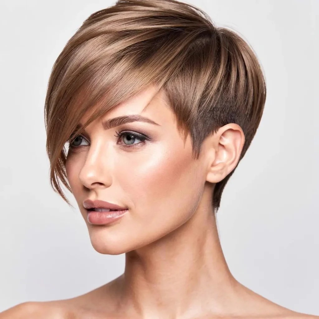 10. Side Swept Pixie