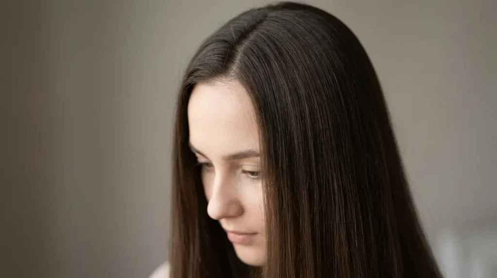 12. Mini Fringe With Long Hair
