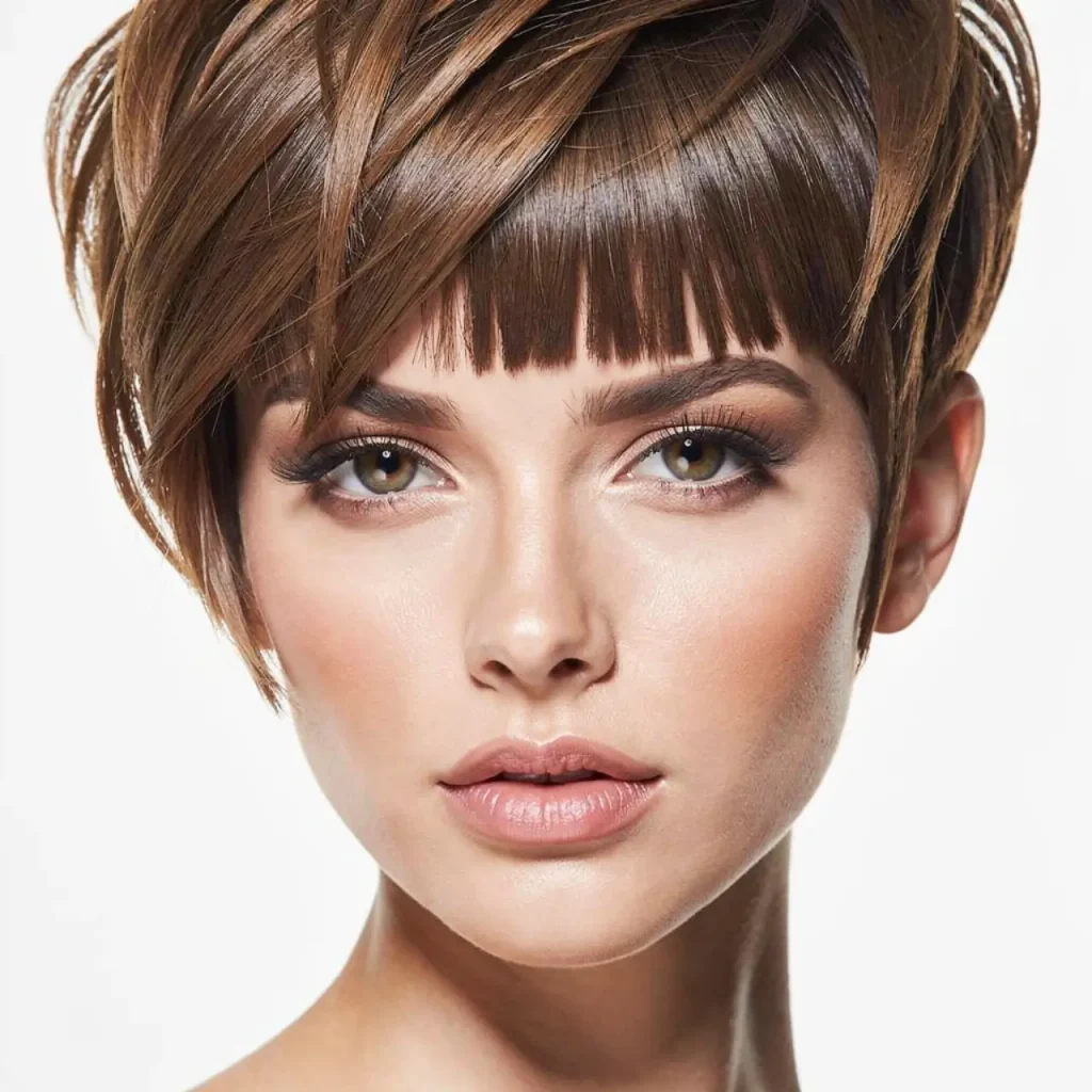 13. Bixie with Micro Bangs