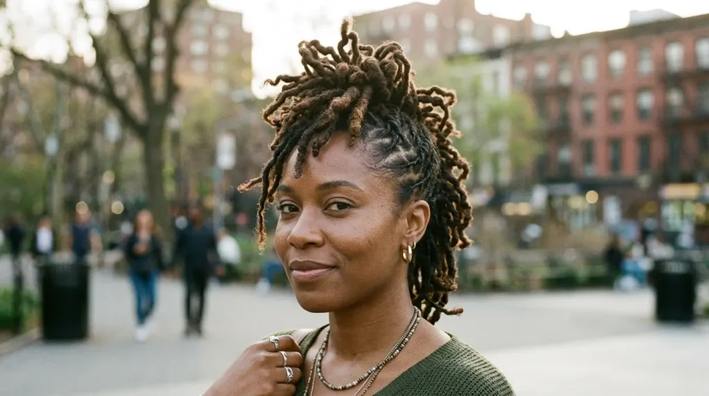 14. Loc Faux Hawk