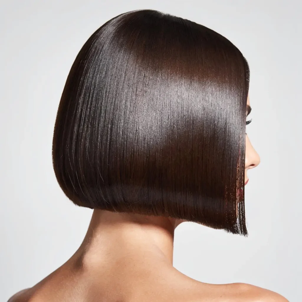 14. Sleek Straight Bob