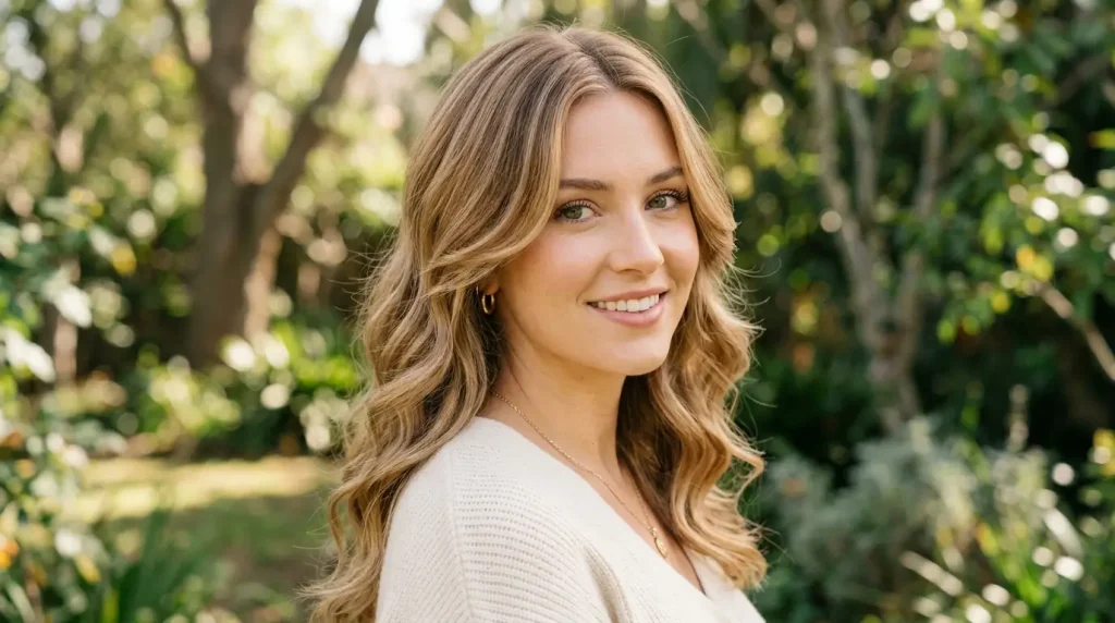 14. Soft Waves With Face Framing Layers
