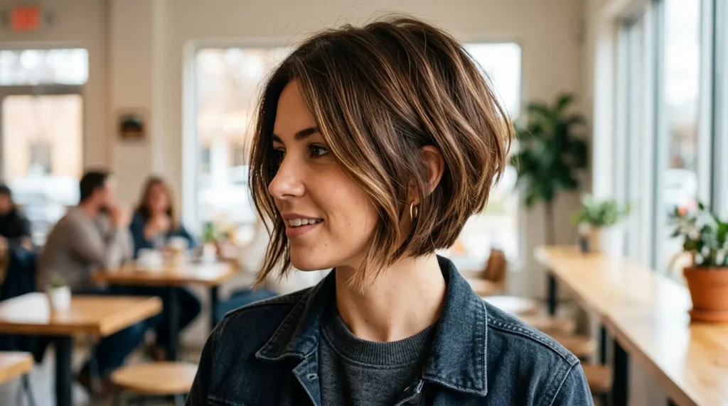 15. Short Stacked Bob