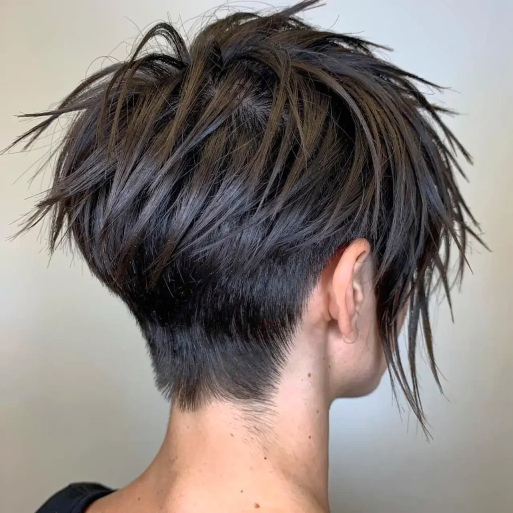 17. Medium Length Wolf Cut