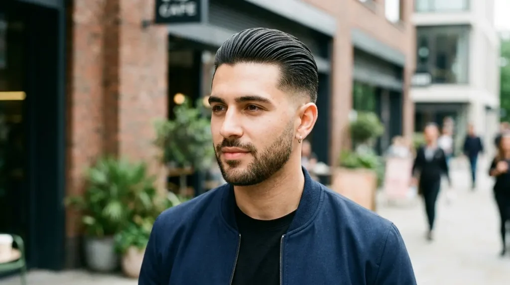 18. Sleek Slick Back