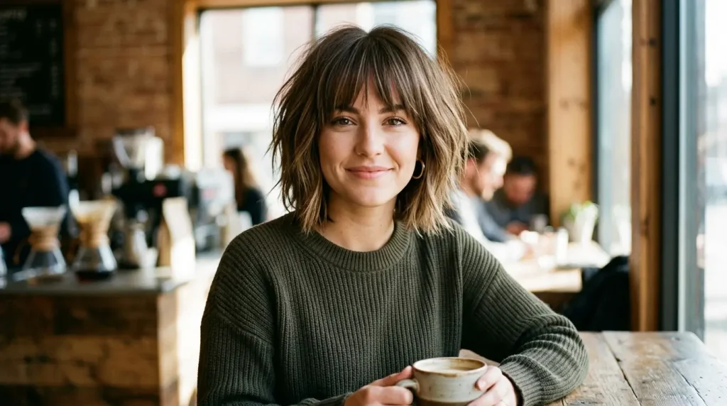 19. Choppy Bob With Bangs