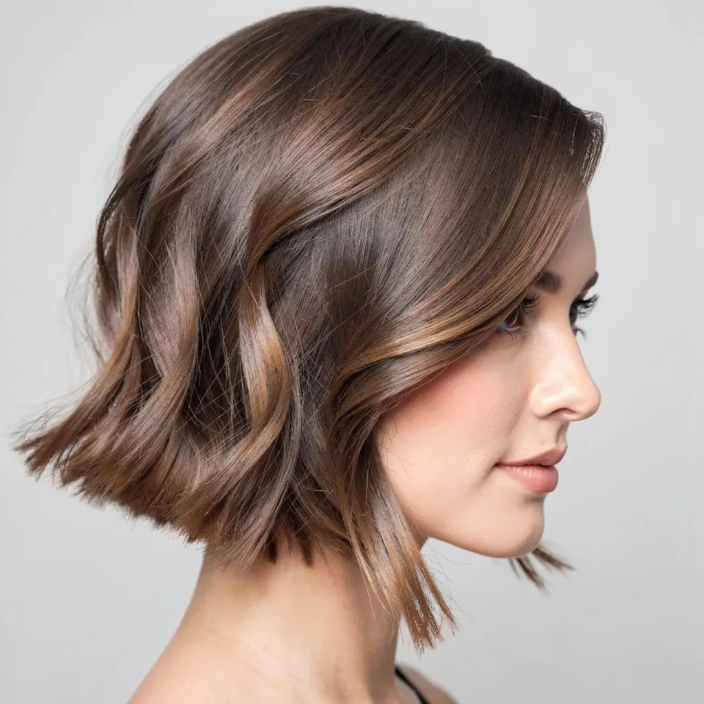 19. Medium Length Asymmetrical Cut