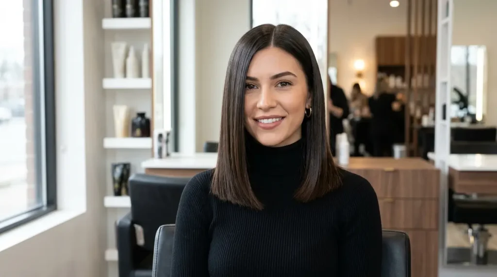 2. Glass Hair Lob
