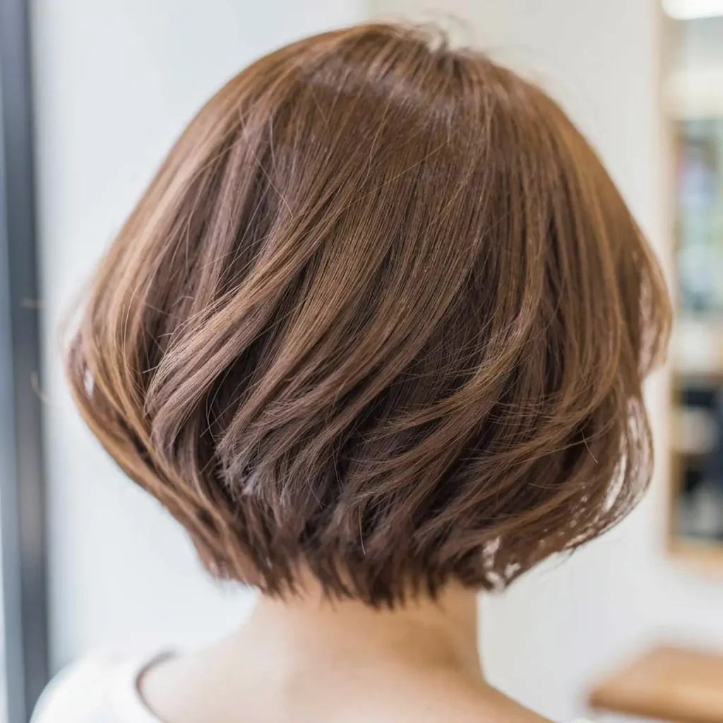 2. Soft Layered Bob
