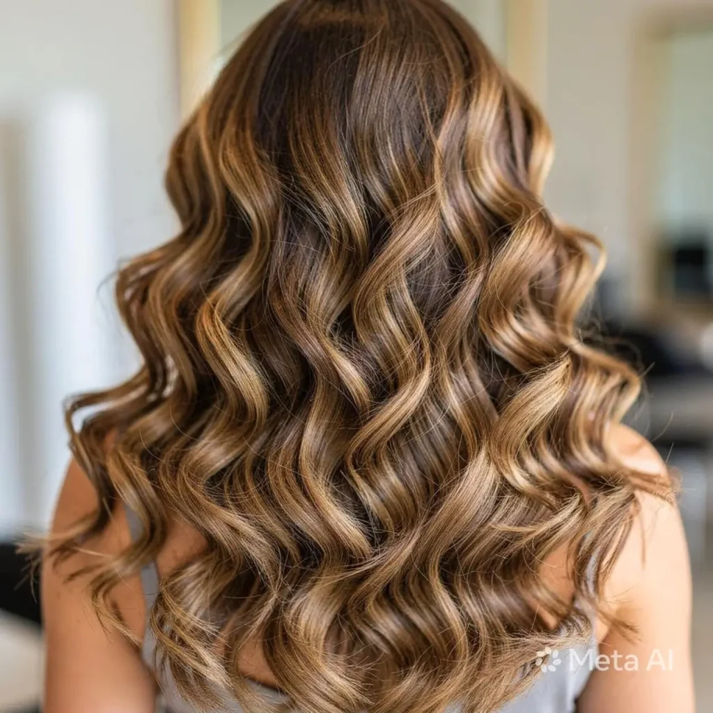 20. Long Layered Curls