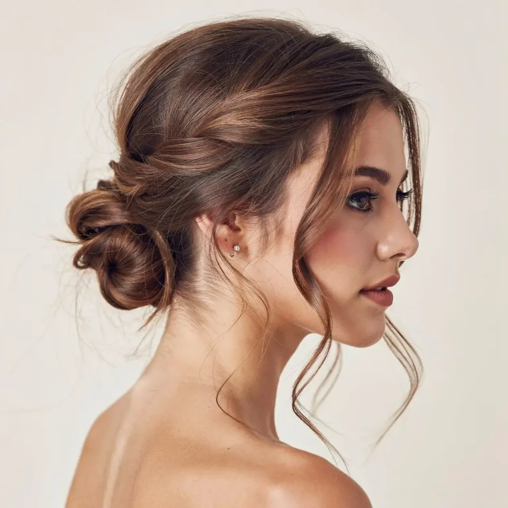 20. Tousled Low Knot