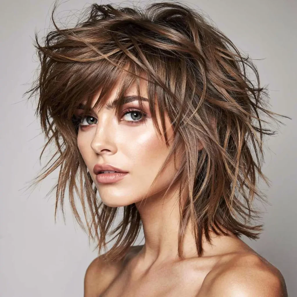 3. Textured Modern Shag
