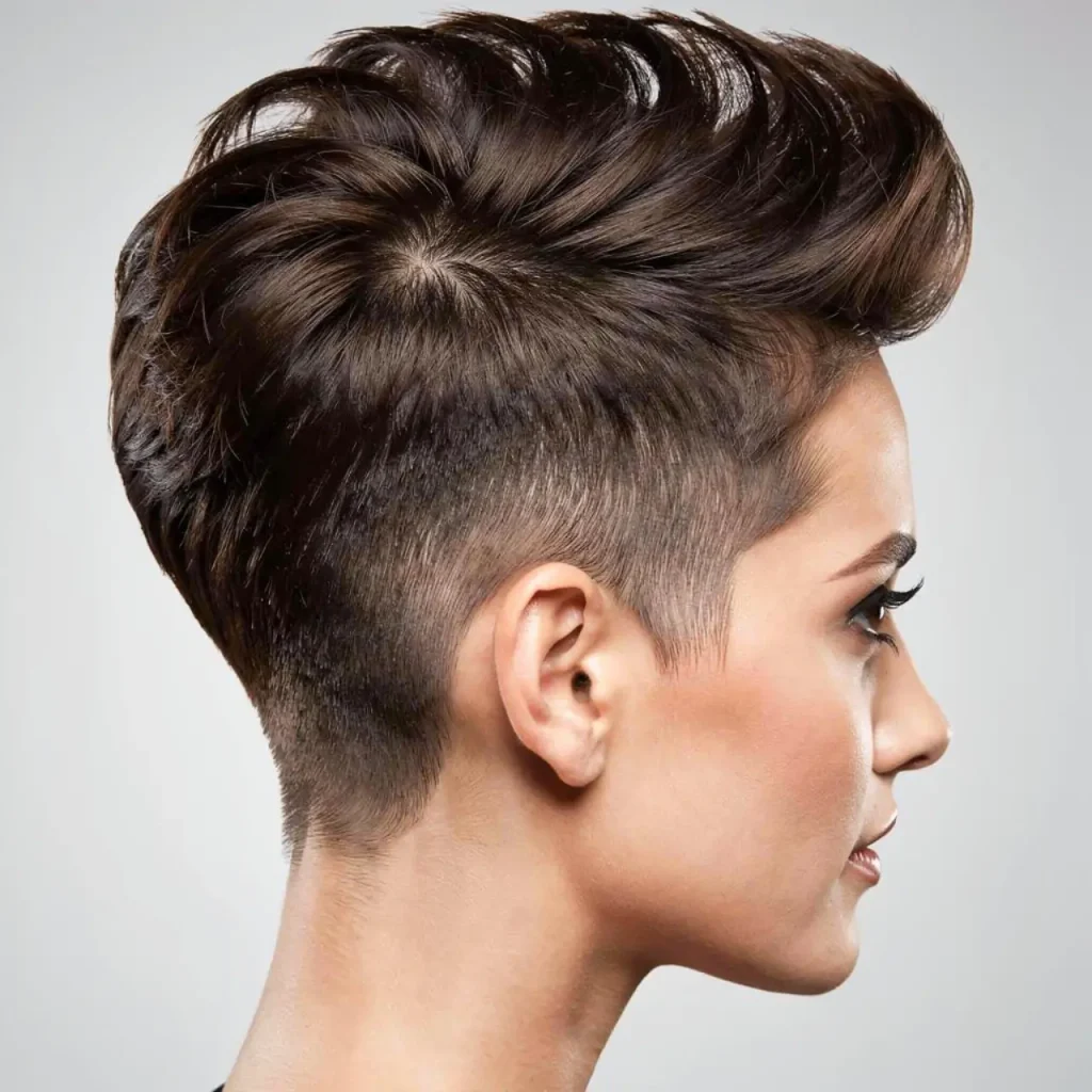 4. Voluminous Pixie with Layers