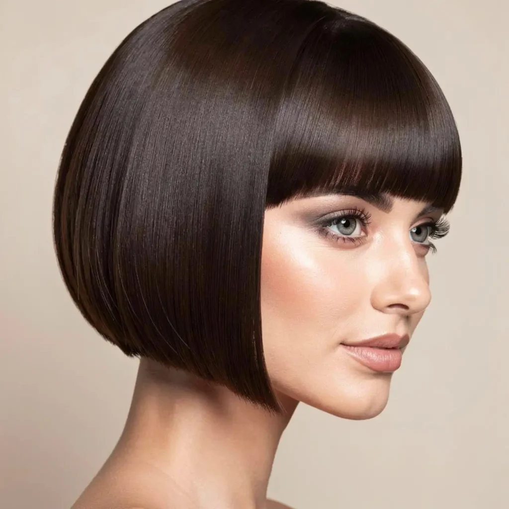 5. Sleek Straight Bixie