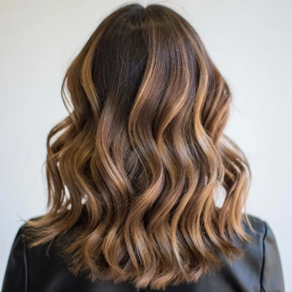 6. Wavy Medium Length Cut