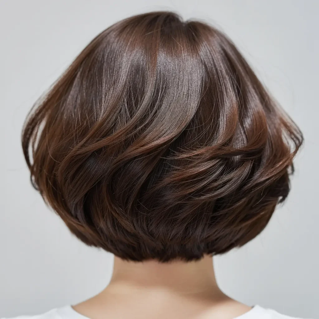 8. Bouncy Layered Bob
