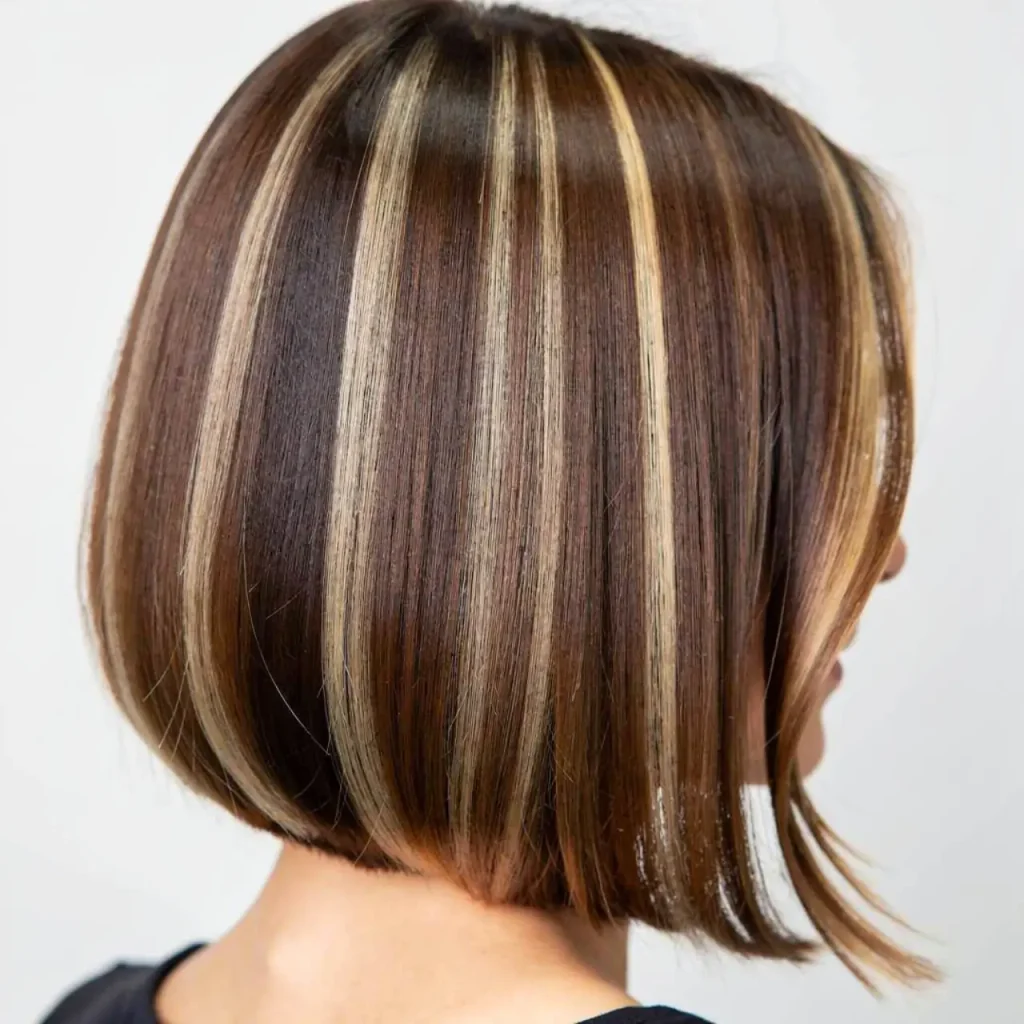 9. Long Bob with Highlights