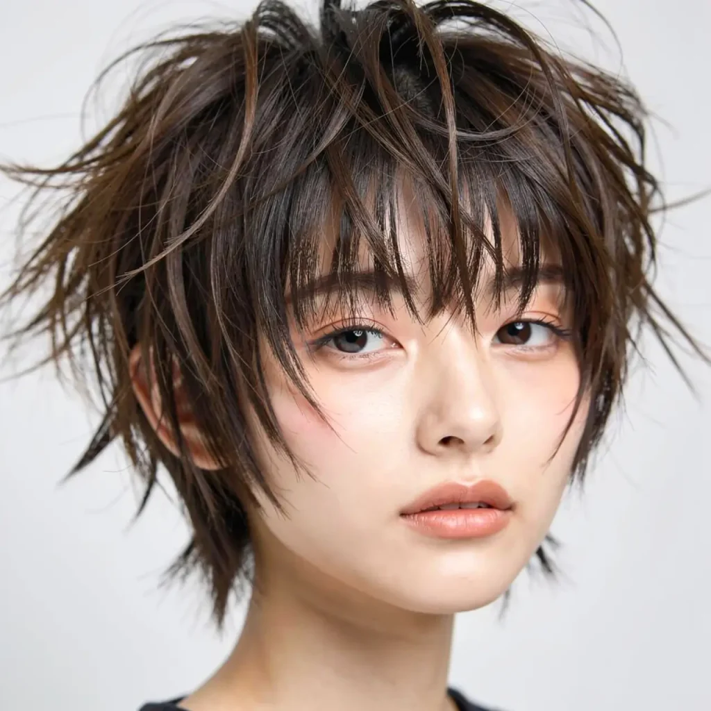 10. Choppy Wolf Cut