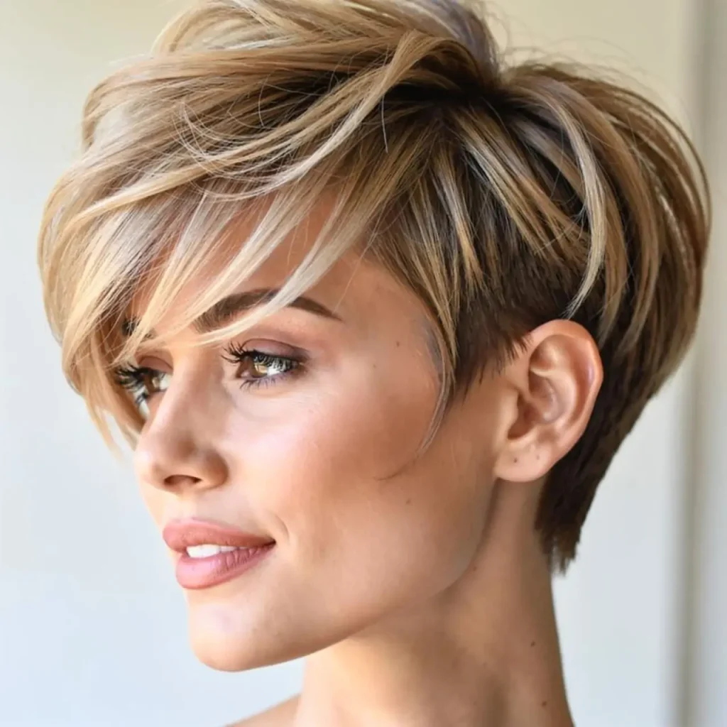 10. Wispy Pixie for Fine Hair