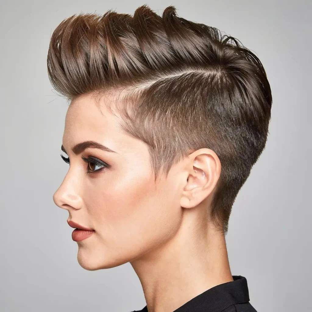11. Pixie With a Twist – Textured Quiff