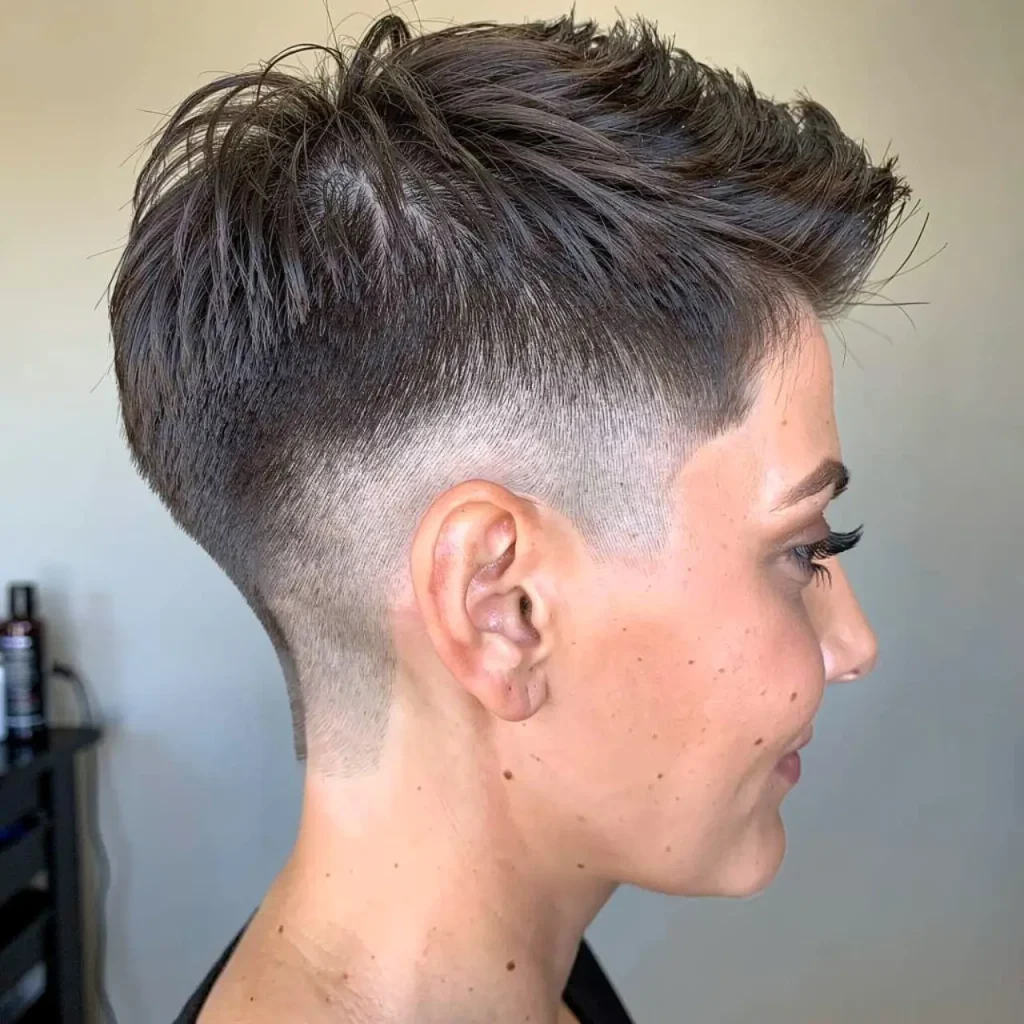 15. Tapered Pixie With Defined Nape