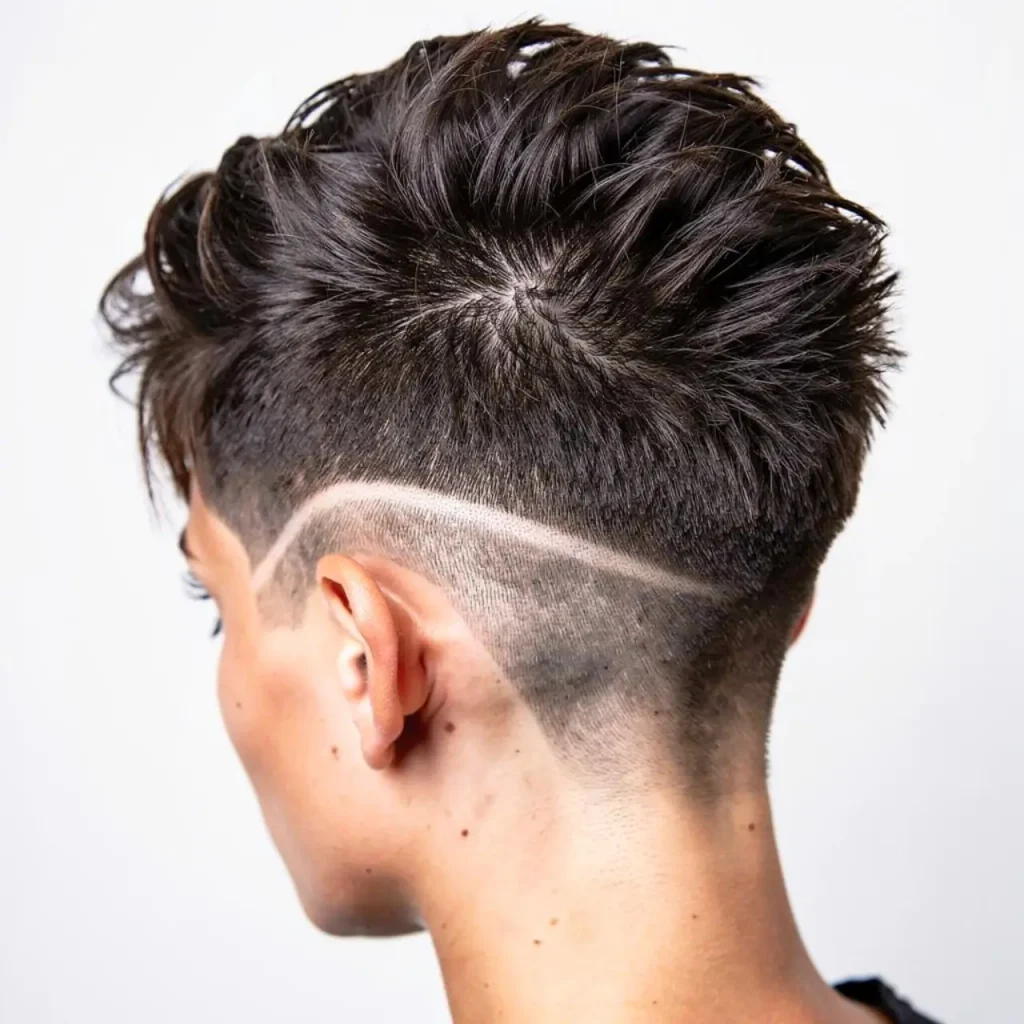17. Choppy Pixie with Undercut Sides