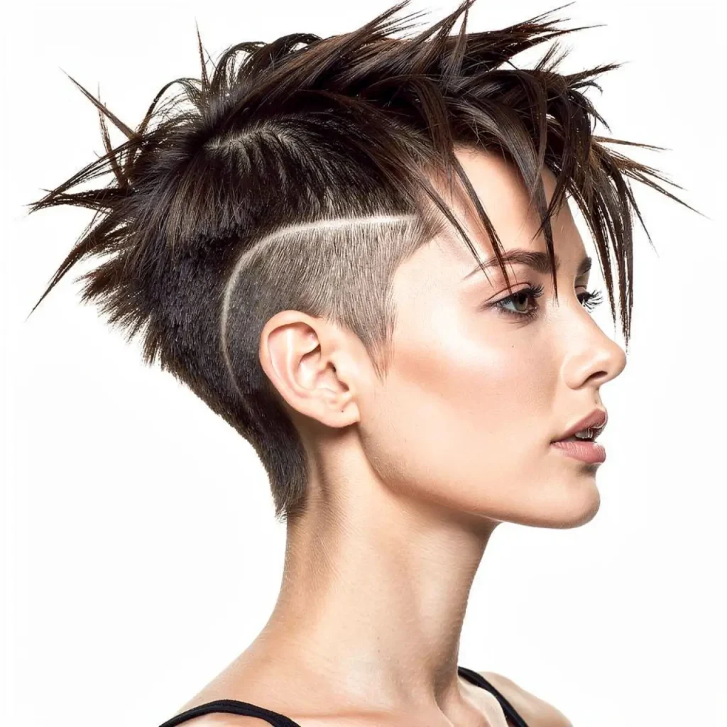 18. Edgy Disconnected Pixie