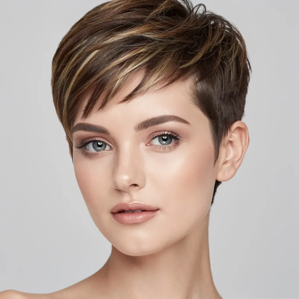 19. Pixie With Subtle Highlights