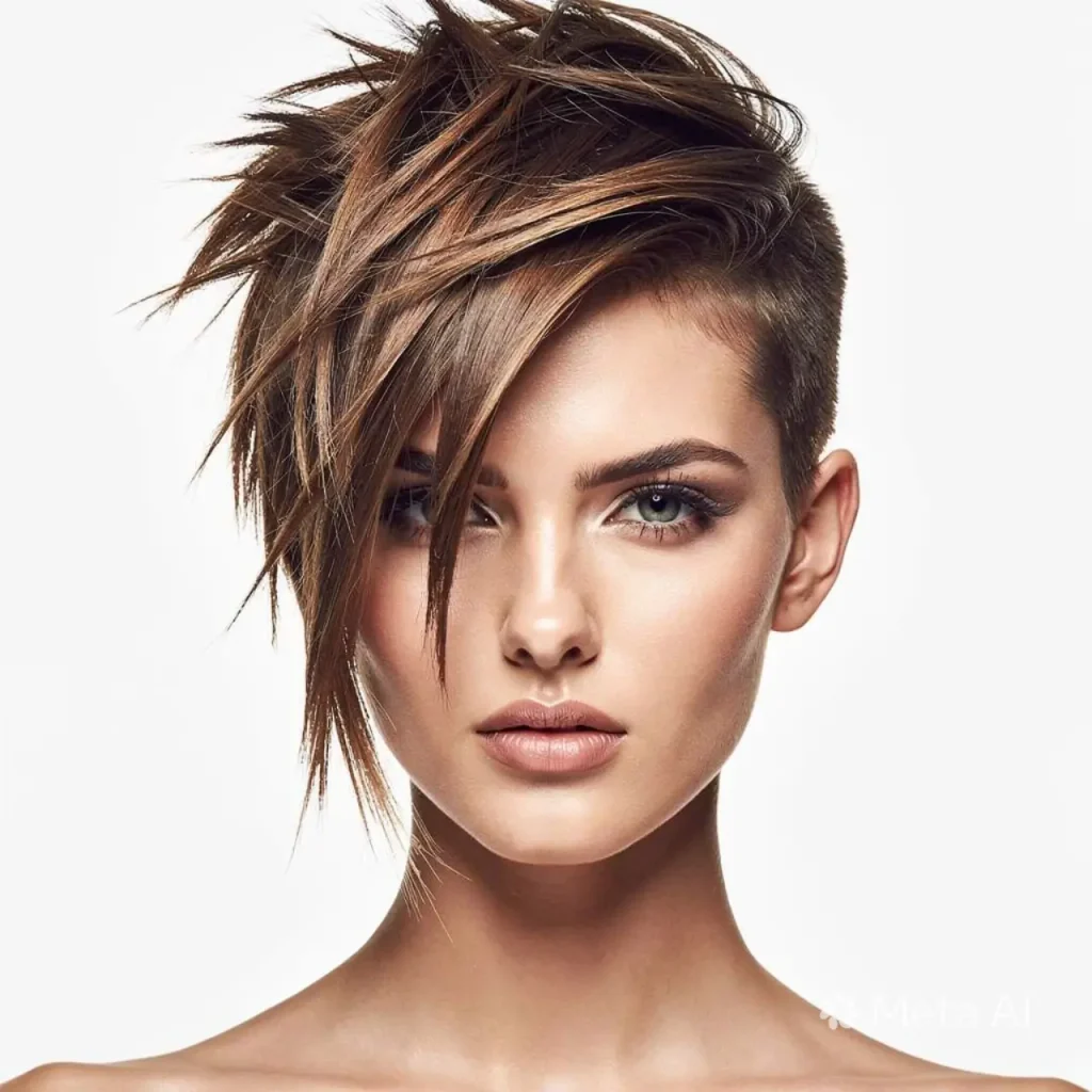 3. Asymmetrical Choppy Crop