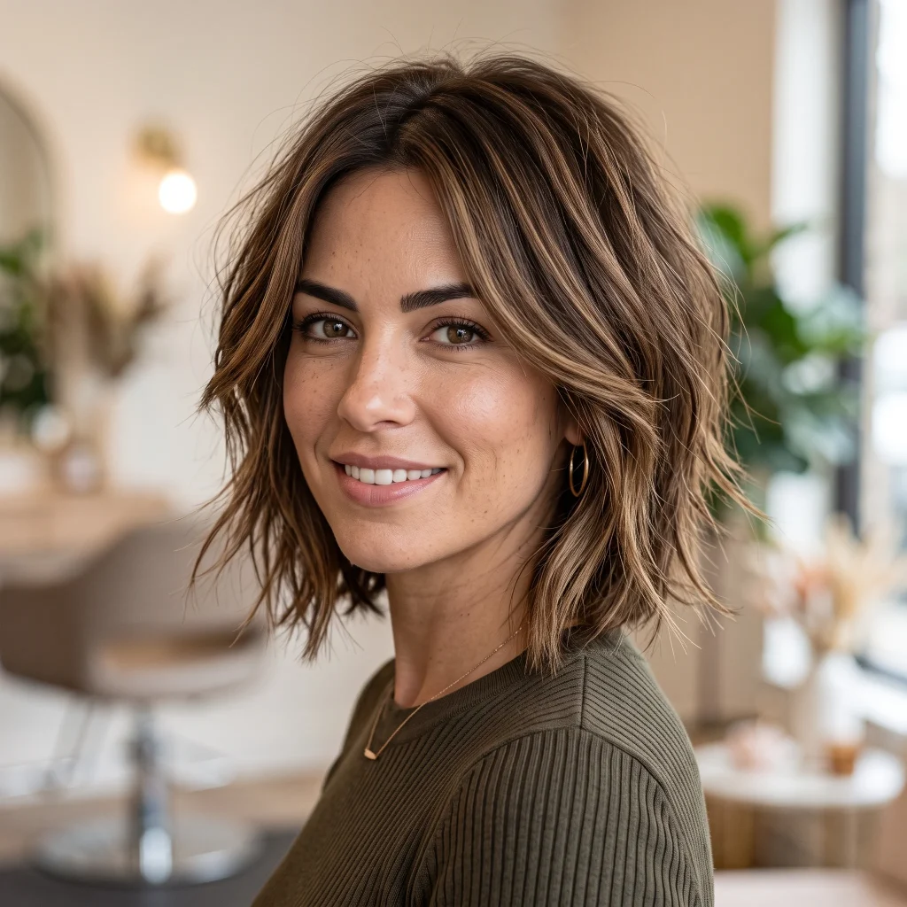 Choppy Layered Bob