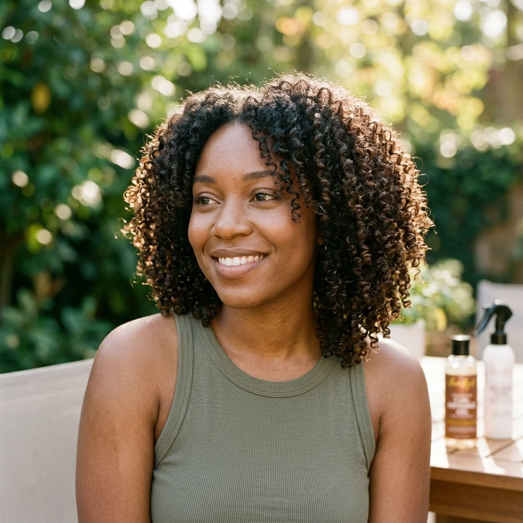 Classic Wash-and-Go Curls