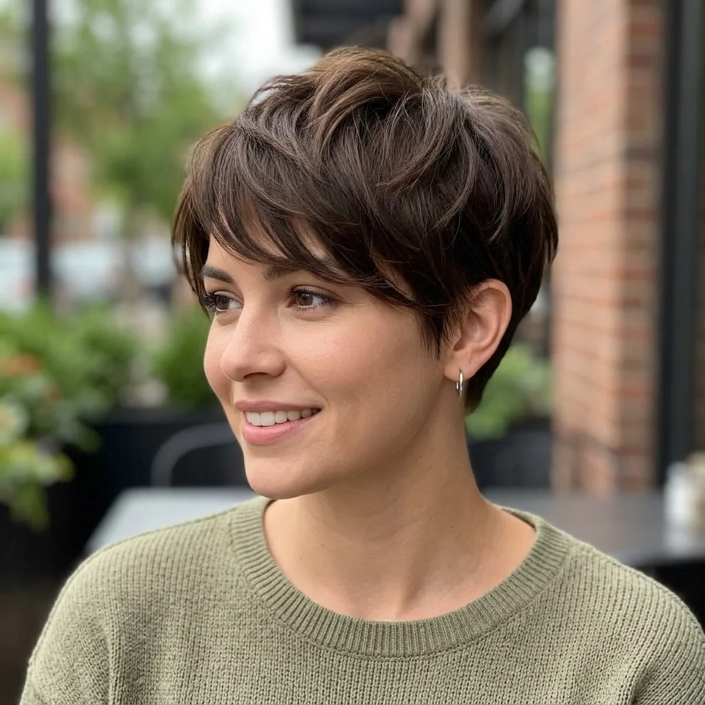 Cropped Hair with Soft Undercut