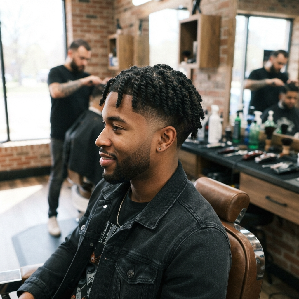 Drop Fade Haircut