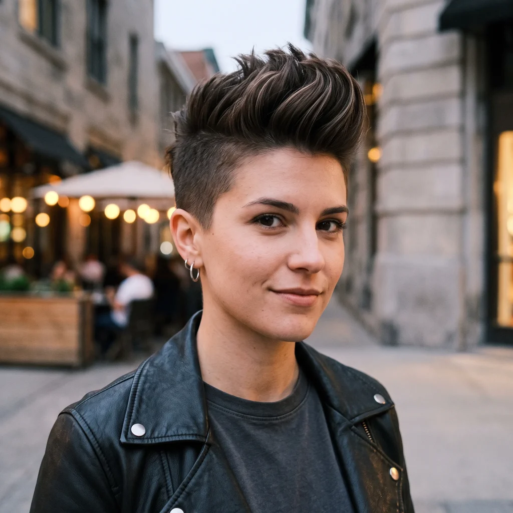 Faux Hawk Pixie