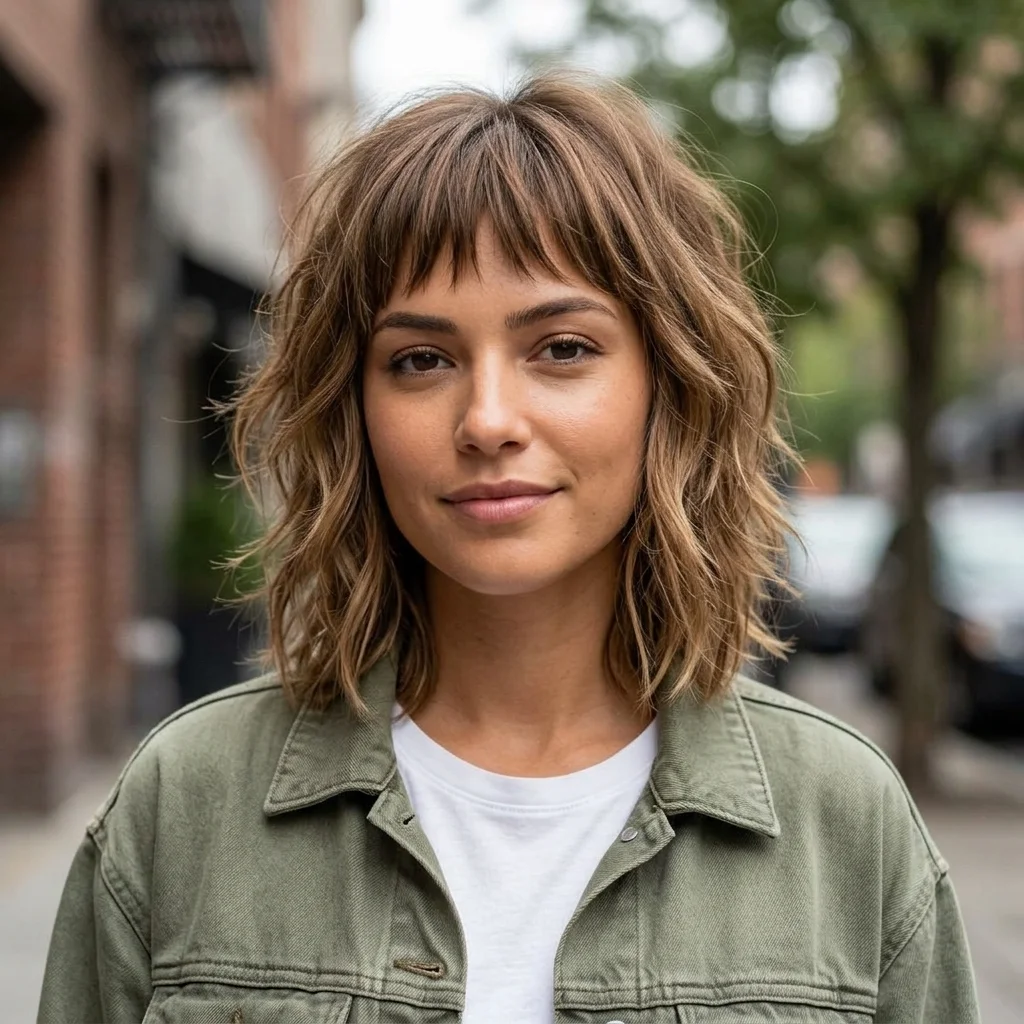Feathered Micro Bangs