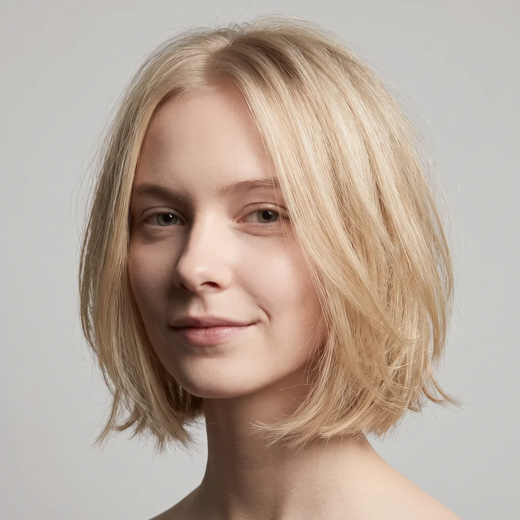 Layered Chin-Length Haircut