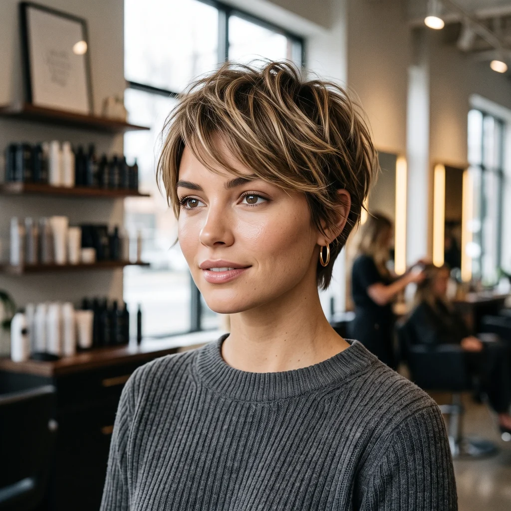 Layered Pixie Bob