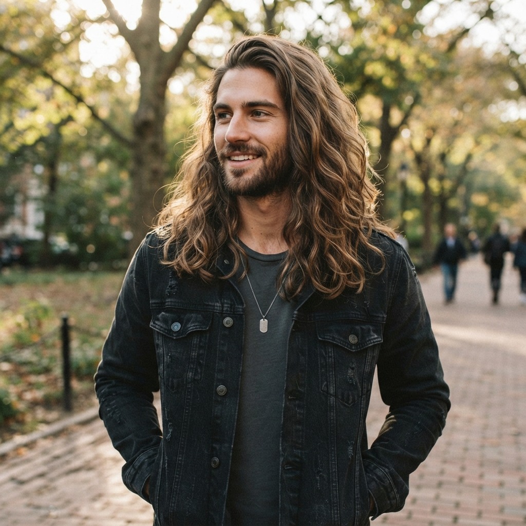 Long Wavy Hair
