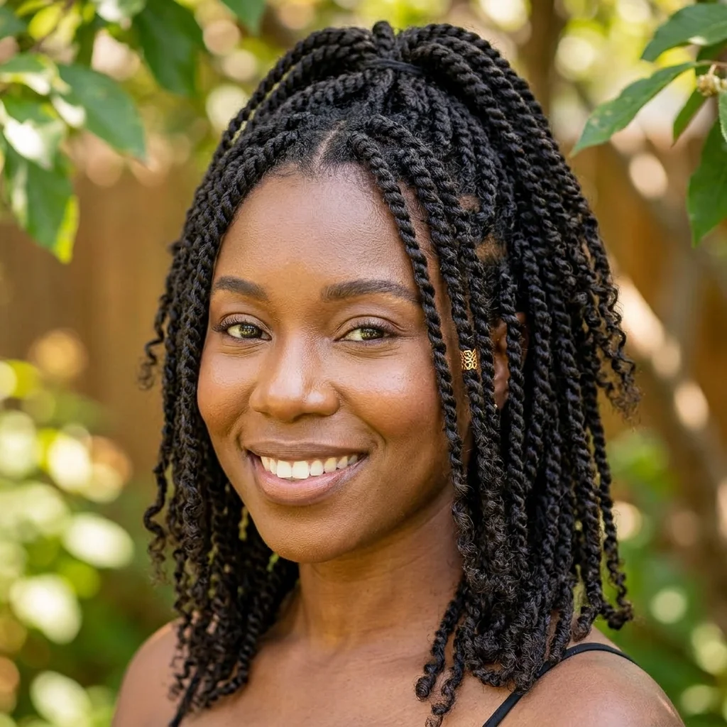 Mini Twists for Natural Hair