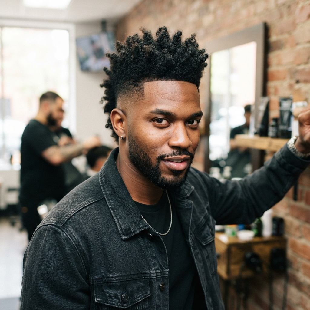 Mohawk Fade Haircut