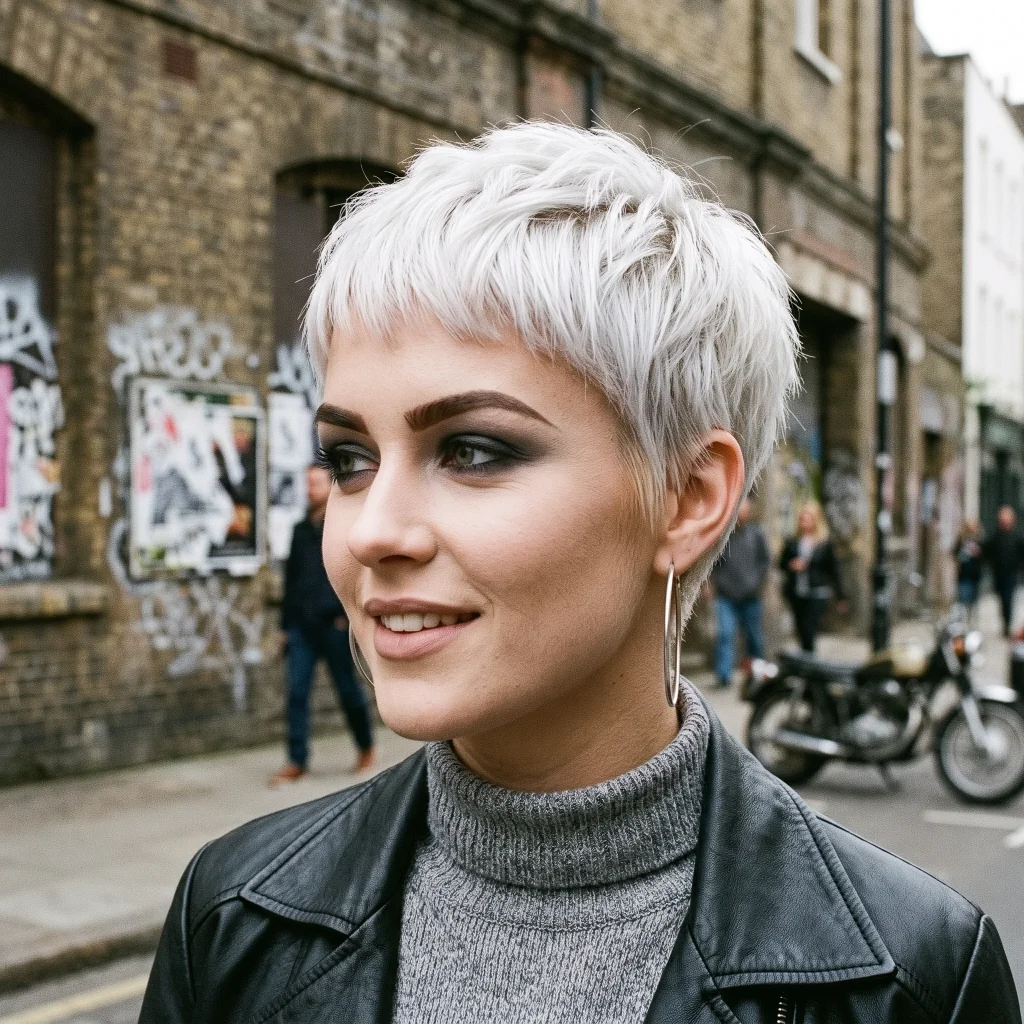 Platinum Blonde Crop